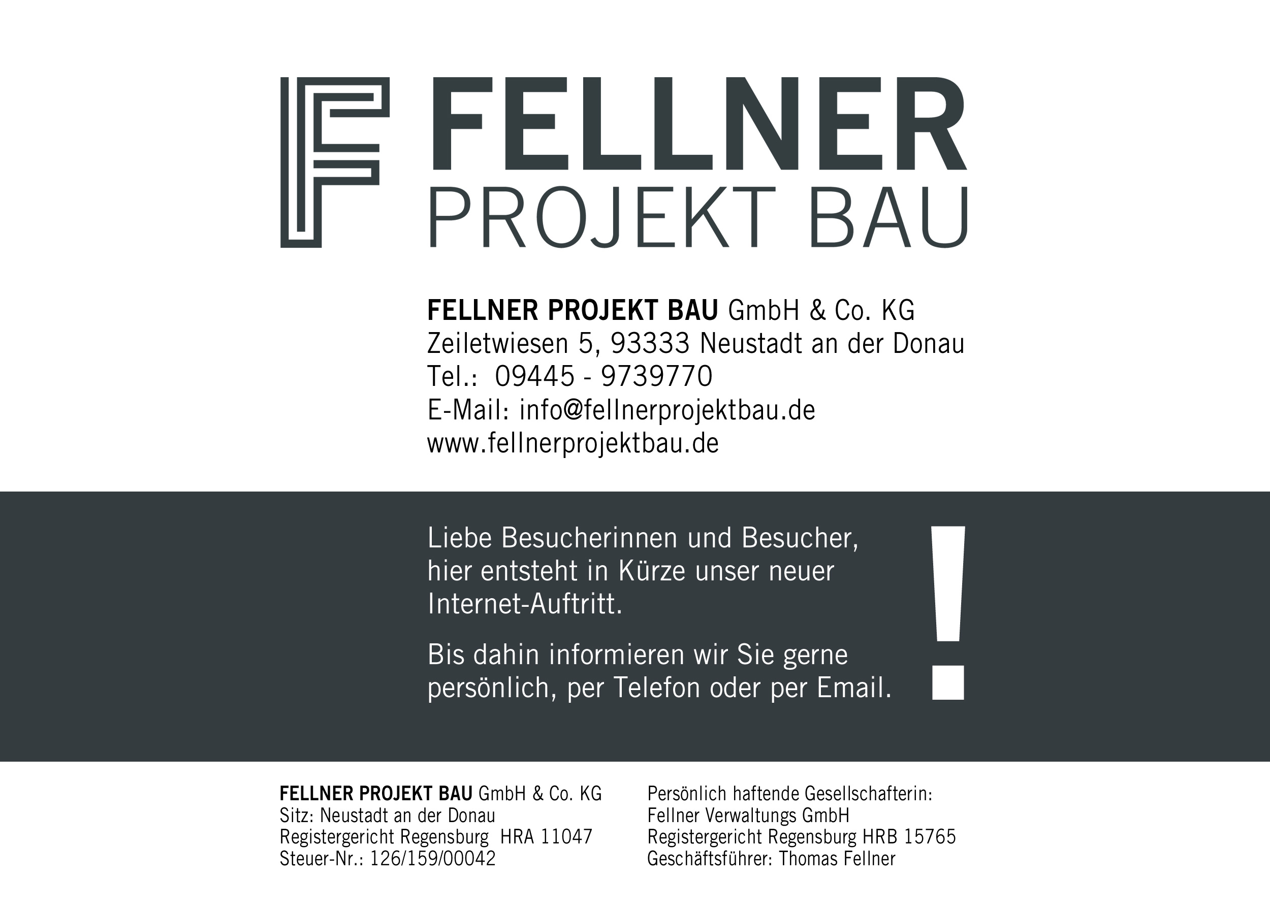 Fellner Projektbau Neustadt Donau